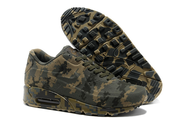 Mens Womens Nike Air Max 90 VT Camouflage Green Brown 472513 Running Shoes 472513b Mens Womens Nike Air Max 90 VT Camouflage Green Brown 472513 Running Shoes 472513b