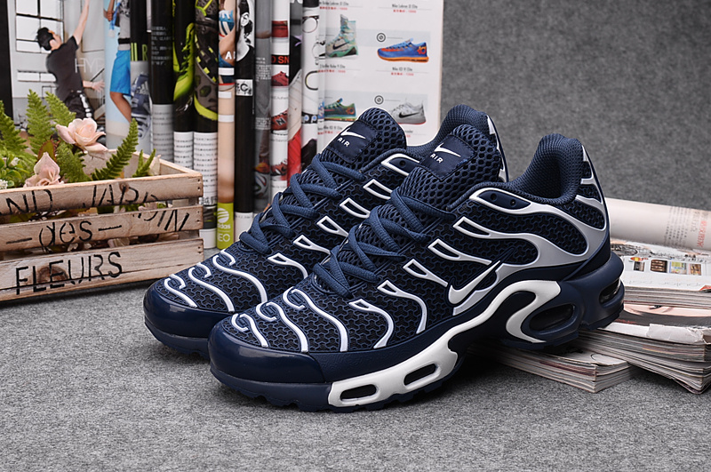 Mens Nike Air Max Plus TN KPU Midnight White Running Shoes NIKE SC000448 Mens Nike Air Max Plus TN KPU Midnight White Running Shoes NIKE SC000448