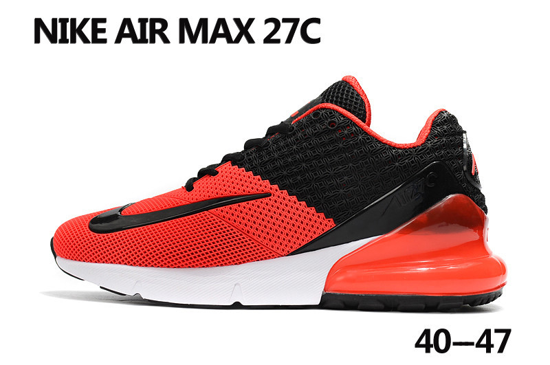 Mens Nike Air Max 270 KPU October Red Black White Boys Running Shoes Mens Nike Air Max 270 KPU October Red Black White Boys Running Shoes