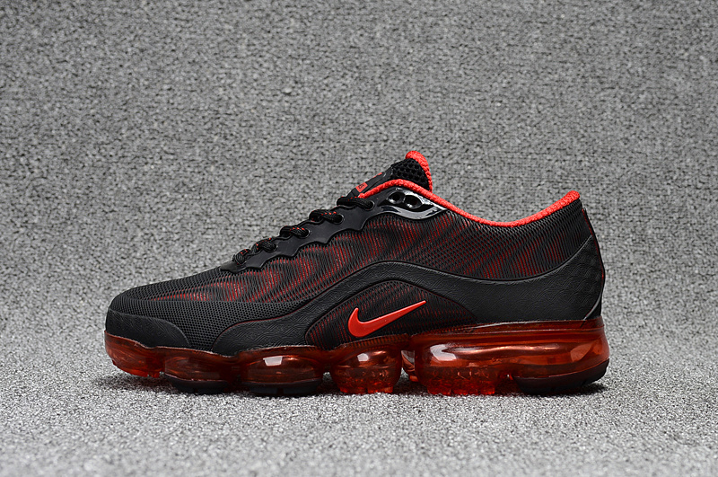 Mens Nike Air VaporMax Flyknit 2018. 5 Kpu Black Red Running Shoes NIKE SC001746 Mens Nike Air VaporMax Flyknit 2018. 5 Kpu Black Red Running Shoes NIKE SC001746