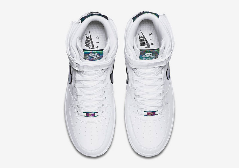 Mens Womens Nike Air Force 1 High LV8 Iridescent White Metallic Gold 806403 100 Running Shoes 806403 100 Mens Womens Nike Air Force 1 High LV8 Iridescent White Metallic Gold 806403 100 Running Shoes 806403 100