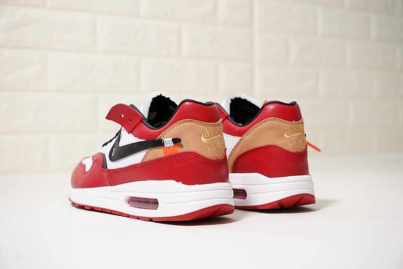 Mens Womens Nike Air Max 1 OG Bull red black and white 537383 122 Running Shoes 537383 122 Mens Womens Nike Air Max 1 OG Bull red black and white 537383 122 Running Shoes 537383 122