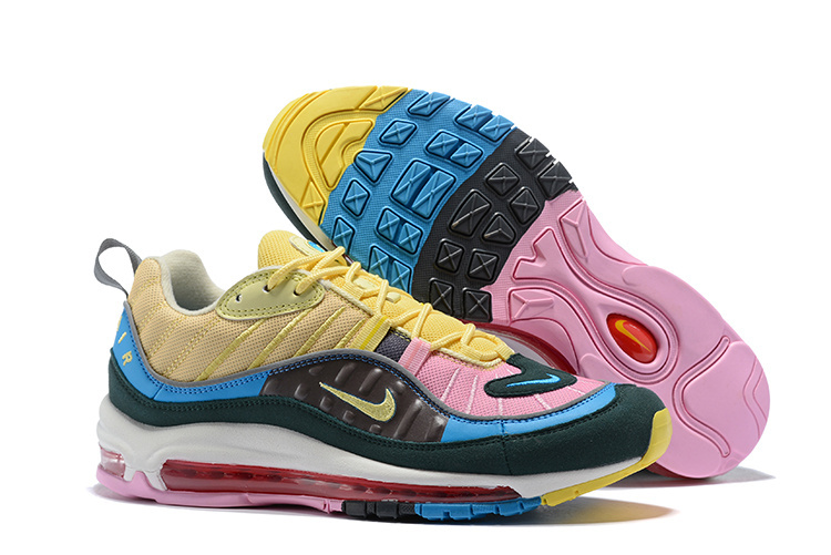 Mens Nike Air Max 98 Sean Wotherspoon Hybrid Running Shoes NIKE SC005378 Mens Nike Air Max 98 Sean Wotherspoon Hybrid Running Shoes NIKE SC005378