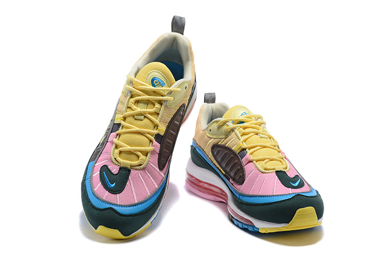Mens Nike Air Max 98 Sean Wotherspoon Hybrid Running Shoes NIKE SC005378 Mens Nike Air Max 98 Sean Wotherspoon Hybrid Running Shoes NIKE SC005378