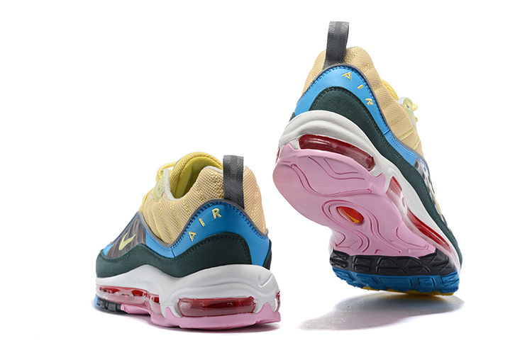 Mens Nike Air Max 98 Sean Wotherspoon Hybrid Running Shoes NIKE SC005378 Mens Nike Air Max 98 Sean Wotherspoon Hybrid Running Shoes NIKE SC005378