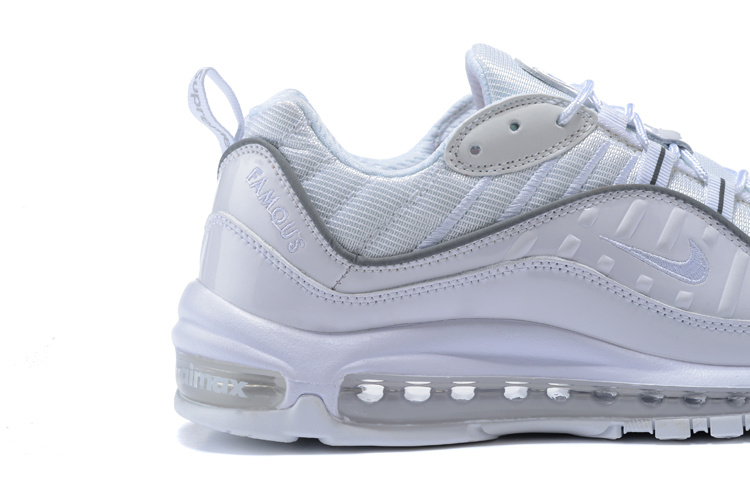 Mens Womens Nike Air Max 98 White Pure Platinum Reflect Silver 640744 106 Sportswear 640744 106k Mens Womens Nike Air Max 98 White Pure Platinum Reflect Silver 640744 106 Sportswear 640744 106k