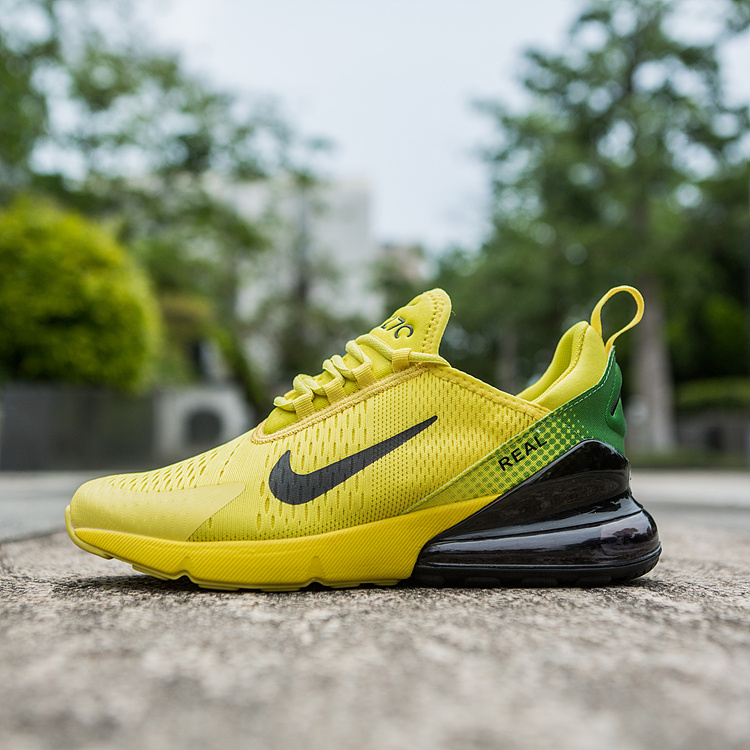 Mens Womens Nike Air Max 270 World Cup Yellow Green Black
