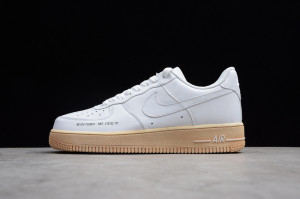 Mens Womens Nike Air Force 1 '07 Just Do It Pack White Black Mens Womens Nike Air Force 1 '07 Just Do It Pack White Black