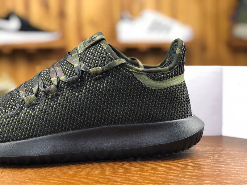 Mens Adidas Tubular Shadow Black camouflage B22632 Running