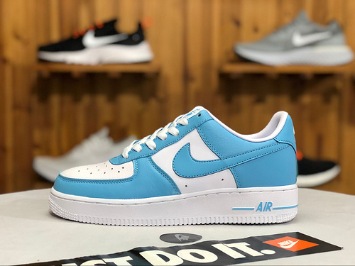 Mens Nike Air Force 1 Low Blue Gale White AQ4134 400 Running Shoes aq4134 400 Mens Nike Air Force 1 Low Blue Gale White AQ4134 400 Running Shoes aq4134 400