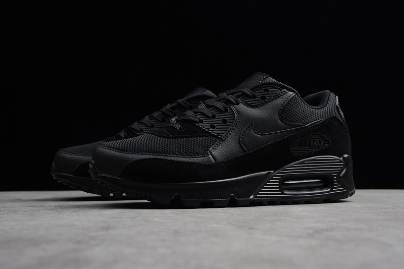 Mens Womens Nike Air Max 90 Essential Triple Black 325213 043 Walking 325213 043 Mens Womens Nike Air Max 90 Essential Triple Black 325213 043 Walking 325213 043