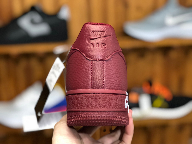 Mens Womens Nike Air Force 1 Low 07 Leather Sail Team Red AJ7280 600 Running Shoes aj7280 600 Mens Womens Nike Air Force 1 Low 07 Leather Sail Team Red AJ7280 600 Running Shoes aj7280 600