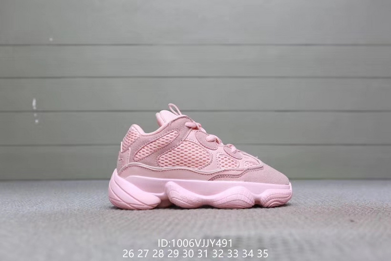 pink yeezy 500