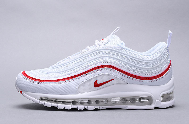 Mens Womens Nike Air Max 97 OG Pure Platinum University Red White AR5531 002 Sneakers ar5531 002d Mens Womens Nike Air Max 97 OG Pure Platinum University Red White AR5531 002 Sneakers ar5531 002d
