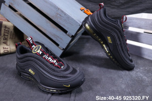 Mens Nike Air Max 97 Ultra'17 Metallic SilverBlue Black Mens Nike Air Max 97 Ultra'17 Metallic SilverBlue Black Running Shoes NIKE SC008783