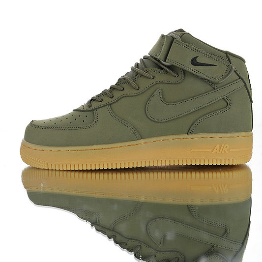 nike air force 1 mid verdes
