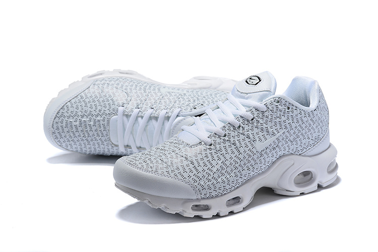 Mens Womens Nike Air Max Plus TN Se Just Do It Pack Triple white 862201 103 Running Shoes 862201 103 NIKE AIR MAX UPTEMPO 95 TRIPLE WHITE LEATHER SUMMER PACK