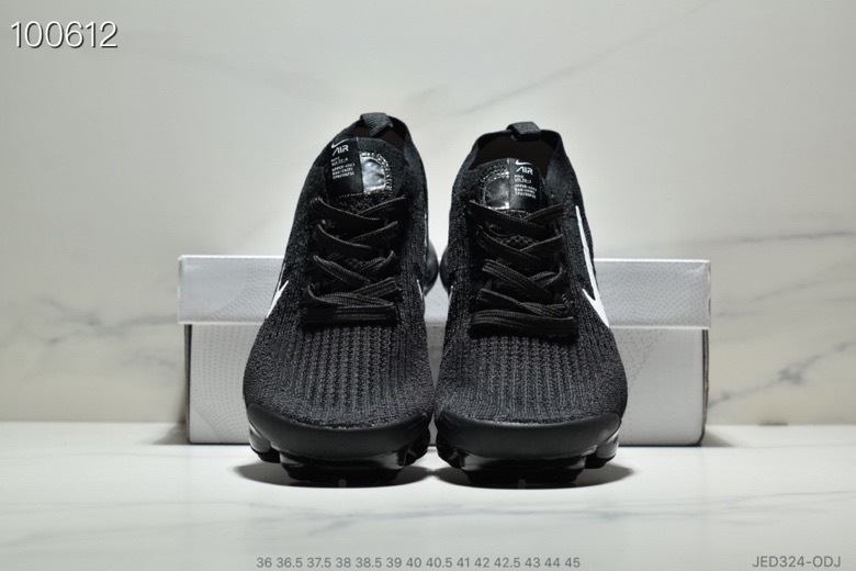 Mens Womens Nike Air Vapormax 3 Flyknit 2019 Black white AJ6900,001 Running Shoes aj6900,001