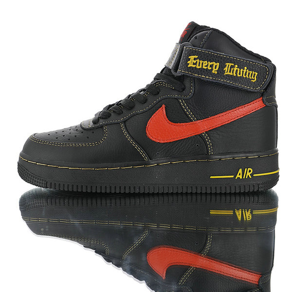 Mens Air Force 1 High �Paris� VLONE ancient English black