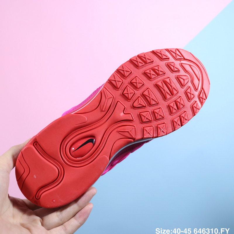 Mens Winter Sneakers Nike Air Max 97 TN Plus Rose pink crimison black NIKE SC011456 Mens Winter Sneakers Nike Air Max 97 TN Plus Rose pink crimison black NIKE SC011456