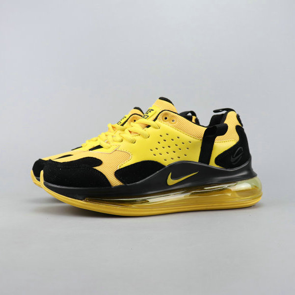 Mens Summer Nike Air Max 720 Black Yellow Running Shoes NIKE SC012073 Mens Summer Nike Air Max 720 Black Yellow Running Shoes NIKE SC012073