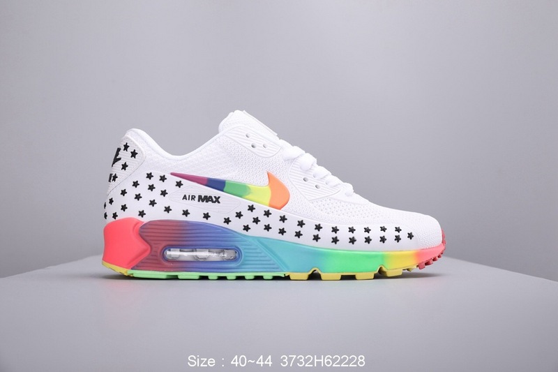 Mens Nike Air Max 90 Black White Multicolor Summer Running Shoes NIKE SC012356 Mens Nike Air Max 90 Black White Multicolor Summer Running Shoes NIKE SC012356
