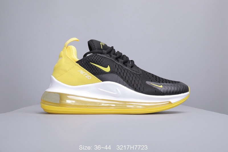 Mens Womens Summer Nike Air Max 720270 White Black Yellow Running Shoes NIKE SC012443 Mens Womens Summer Nike Air Max 720270 White Black Yellow Running Shoes NIKE SC012443