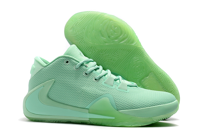 Nike Zoom Freak 1 Lime Green Mens Basketball Shoes