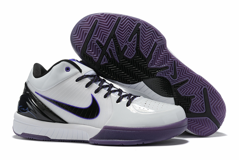 Men's Nike Kobe 4 Protro ZK4 Purple White AV6339 017