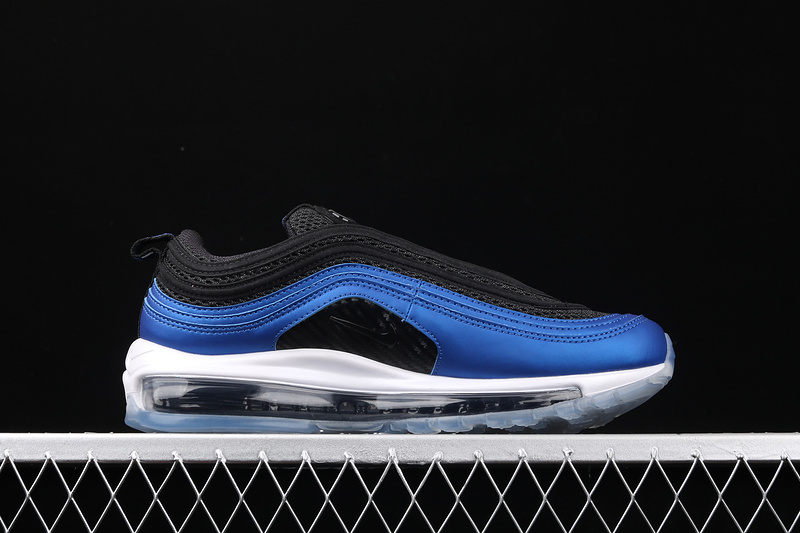 Nike Air Max 97 Blue White Black CI5011 400 Bullet Unisex Running Shoes CI5011 400 Nike Air Max 97 Blue White Black CI5011 400 Bullet Unisex Running Shoes CI5011 400